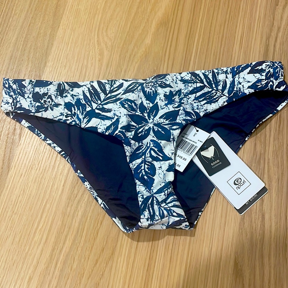 NWT Sunset Waves Good Hipster Bikini Bottom